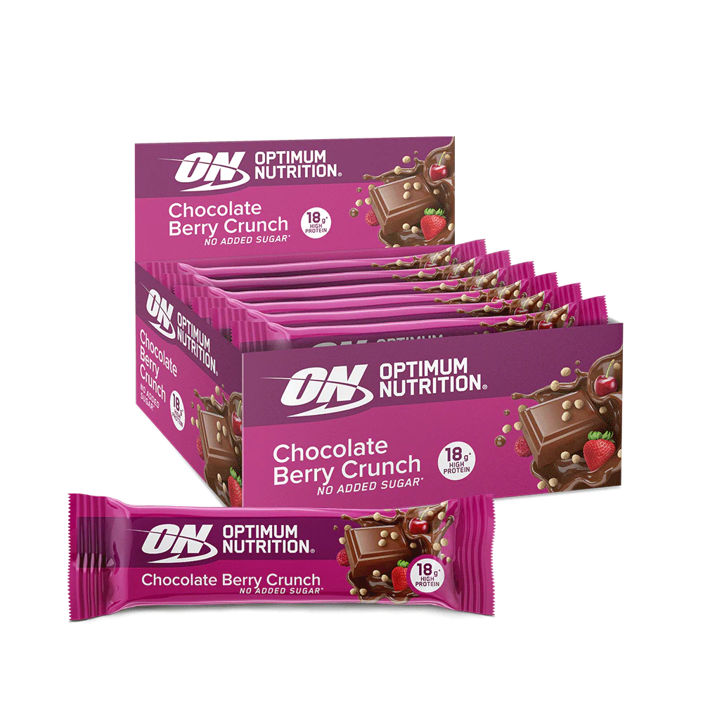 CHOCOLATE BERRY CRUNCH PROTEIN BAR – Image 3