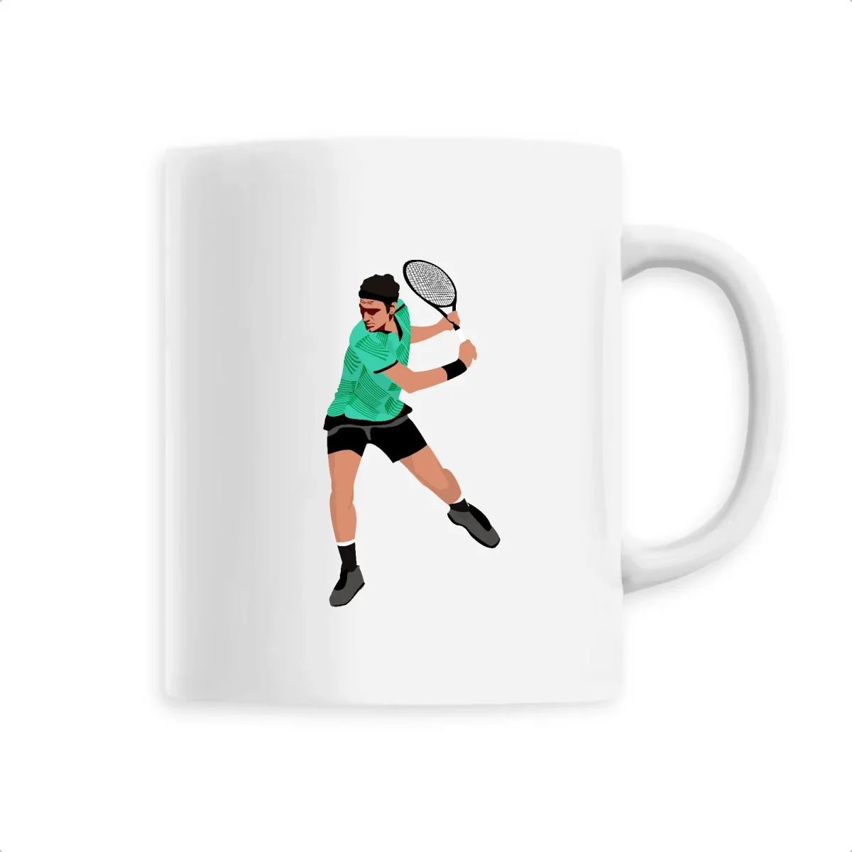 Mug Roger Federer revers dessin